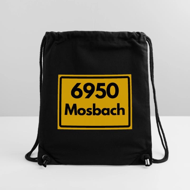 OLD POSTCODE POSTCODE RETRO 6950 MOSBACH HEIMAT BW Stanley/Stella Recycled Gym Bag