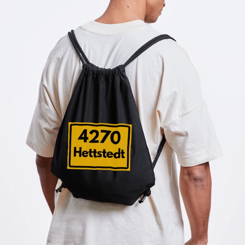 OLD POSTCODE POSTCODE 4270 HETTSTEDT HEIMATSTOLZ Stanley/Stella Recycled Gym Bag