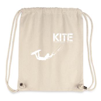 KITE FRAU GESCHENK - Stanley/Stella recycelter Gym Bag - Naturweiß - Vorne