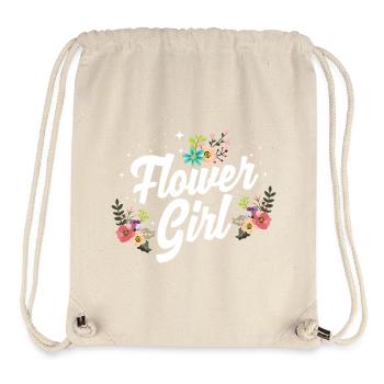 FLOWER GIRL - Stanley/Stella Recycled Gym Bag - natural - Front