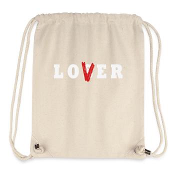 LOSER // LOVER - Stanley/Stella Recycled Gym Bag - natural - Front