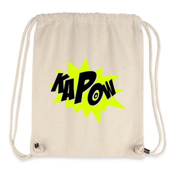 kapow - Stanley/Stella Recycled Gym Bag - natural - Front