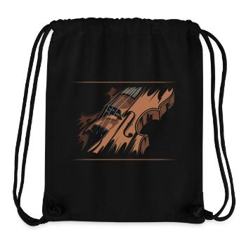 Violin, Violin, Music, Classical, Illustration, Symbol - Stanley/Stella Recycled Gym Bag - black - Front