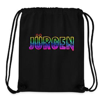 jürgen rs regenbogen - Stanley/Stella recycelter Gym Bag - Schwarz - Vorne