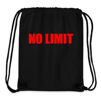 No limit - Stanley/Stella Recycled Gym Bag - black - Front
