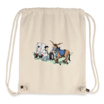 Donkey carriage roadside assistance - Stanley/Stella Recycled Gym Bag - natural - Front