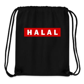 Halal - Stanley/Stella recycelter Gym Bag - Schwarz - Vorne