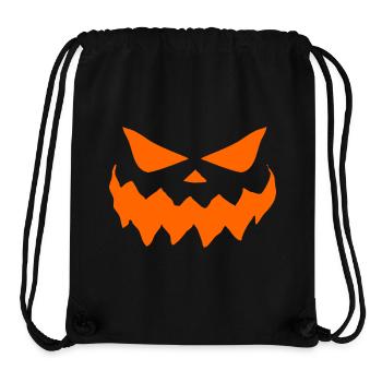 Halloween Gesicht Kostüm Halloweenparty - Stanley/Stella recycelter Gym Bag - Schwarz - Vorne