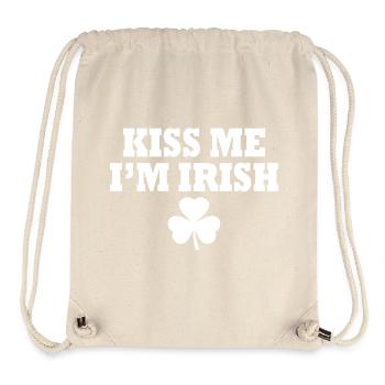 kiss me im irish - Stanley/Stella Recycled Gym Bag - natural - Front