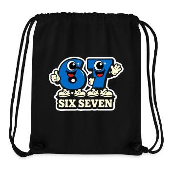67 Six Seven Italian Meme - Stanley/Stella recycelter Gym Bag - Schwarz - Vorne