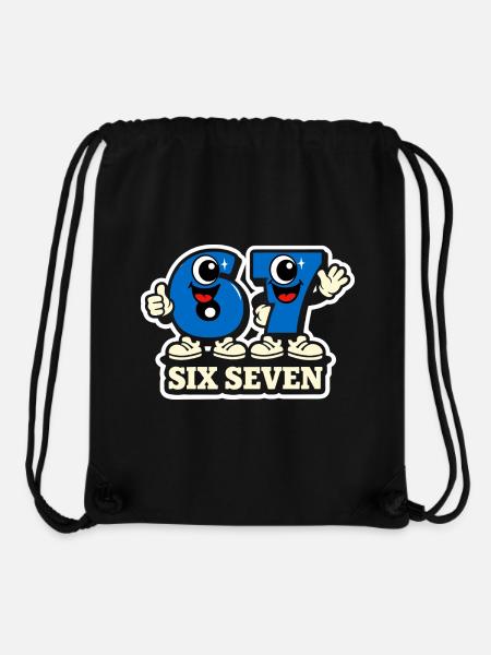 67 Six Seven Italian Meme - Stanley/Stella recycelter Gym Bag - Schwarz