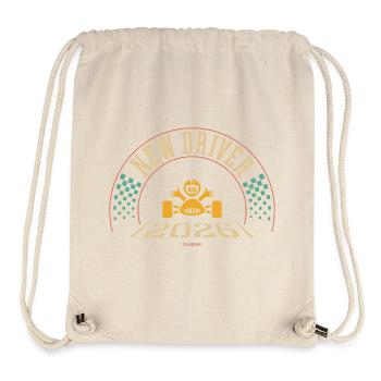 New Driver 2026 (Driving Licence / 4C) - Stanley/Stella Recycled Gym Bag - natural - Front