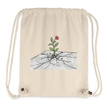 Germ of life on cracks - Stanley/Stella Recycled Gym Bag - natural - Front