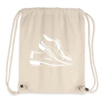 Coole Lackschuhe – Stilvolles Fashion Design - Stanley/Stella recycelter Gym Bag - Naturweiß - Vorne