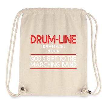 Drumsticks Drums Drummers - Stanley/Stella Recycled Gym Bag - natural - Front