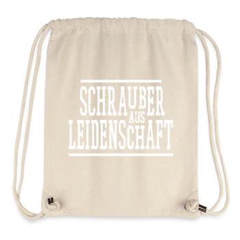 Profi Schrauber - Stanley/Stella recycelter Gym Bag - Naturweiß - Vorne