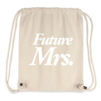 Future Mrs. - Stanley/Stella recycelter Gym Bag - Naturweiß - Vorne