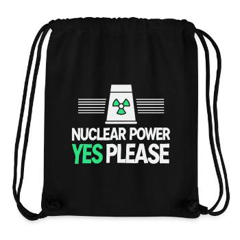 Nuclear Power Yes Please - Pro Clean Energy - Stanley/Stella Recycled Gym Bag - black - Front