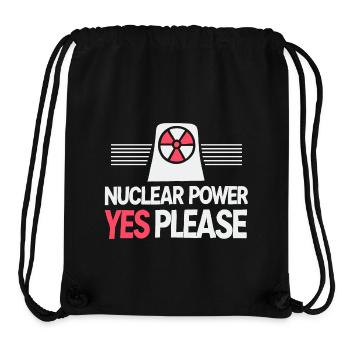 Nuclear Power Yes Please - Pro Clean Energy - Stanley/Stella Recycled Gym Bag - black - Front