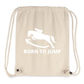 Dynamic jumping stallion - Stanley/Stella Recycled Gym Bag - natural - Front