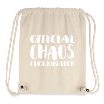 Offizieller Chaos-Koordinator - Stanley/Stella recycelter Gym Bag - Naturweiß - Vorne