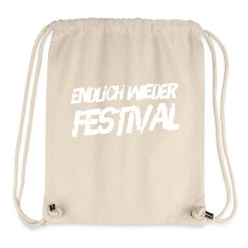 Festival - Stanley/Stella recycelter Gym Bag - Naturweiß - Vorne