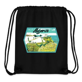 Algarve, Notre Dame da Rocha, Porches - Stanley/Stella Recycled Gym Bag - black - Front