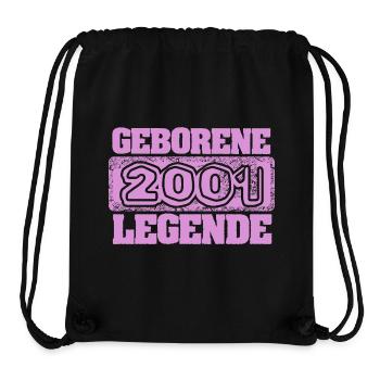 2001 - Stanley/Stella Recycled Gym Bag - black - Front