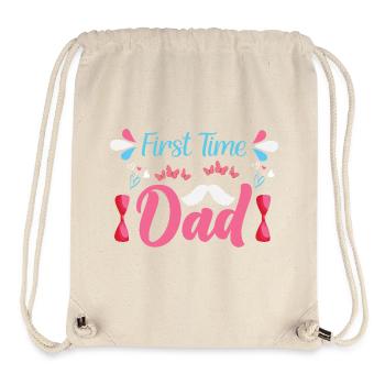 Expectant dad Father-to-be - Stanley/Stella Recycled Gym Bag - natural - Front