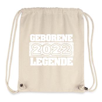 2022 - Stanley/Stella recycelter Gym Bag - Naturweiß - Vorne