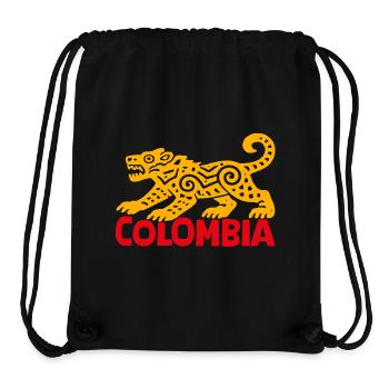 Colombian Jaguar - Stanley/Stella Recycled Gym Bag - black - Front