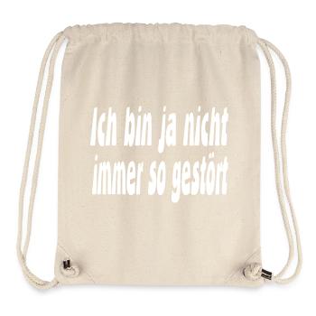 GESTÖRT - Stanley/Stella Recycled Gym Bag - natural - Front