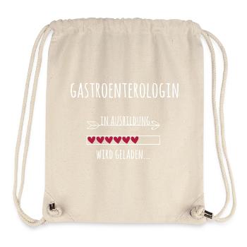 Gastroenterologin Ausbildung Medizinstudium Ärztin - Stanley/Stella recycelter Gym Bag - Naturweiß - Vorne