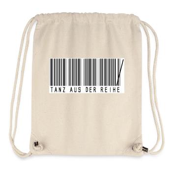 Tanz aus der Reihe (schwarz-weiß Druck) - Stanley/Stella recycelter Gym Bag - Naturweiß - Vorne