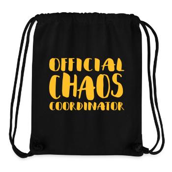 Offizieller Chaos Koordinator / Koordinator - Stanley/Stella recycelter Gym Bag - Schwarz - Vorne