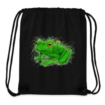 Gras Frosch - Stanley/Stella recycelter Gym Bag - Schwarz - Vorne