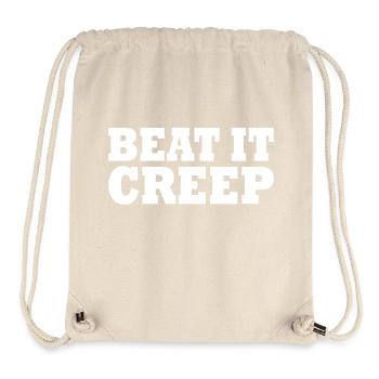 Beat it creep - Stanley/Stella recycelter Gym Bag - Naturweiß - Vorne