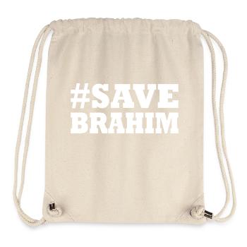 Save brahim - Stanley/Stella recycelter Gym Bag - Naturweiß - Vorne