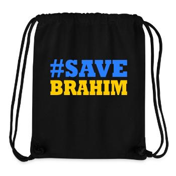 Save brahim - Stanley/Stella recycelter Gym Bag - Schwarz - Vorne