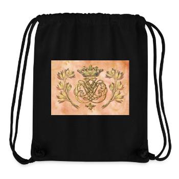 Bach seal / monogram / coat of arms / insignia - Stanley/Stella Recycled Gym Bag - black - Front