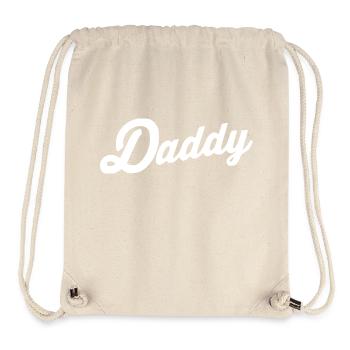 Daddy - Stanley/Stella Recycled Gym Bag - natural - Front