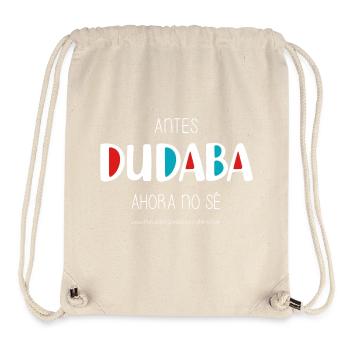 I used to doubt (dark) - Stanley/Stella Recycled Gym Bag - natural - Front