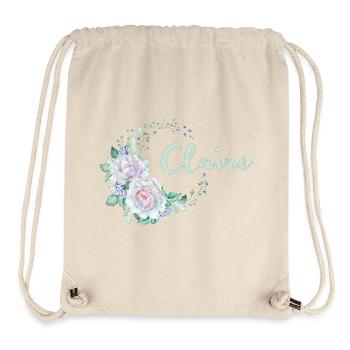 Pour Claire - Sac à cordon recyclé Stanley/Stella - blanc naturel - Devant