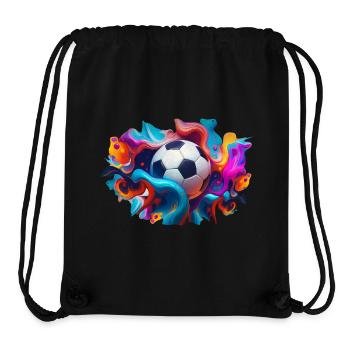 Colorful Soccer | Soccer Players - Stanley/Stella Recycled Gym Bag - black - Front