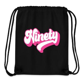 Ninety 90th Birthday Women Her 90 Years Old - Stanley/Stella Recycled Gym Bag - black - Front