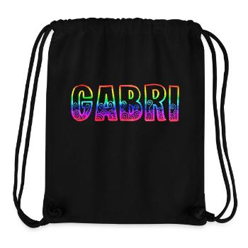 Gabriel RS Rainbow - Stanley/Stella Recycled Gym Bag - black - Front