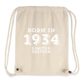 90 Jahre, Geburtsjahr, Geburtsdatum - Stanley/Stella recycelter Gym Bag - Naturweiß - Vorne