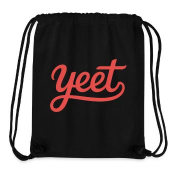 Yeet - Funny Gen Alpha Memes - Stanley/Stella Recycled Gym Bag - black - Front