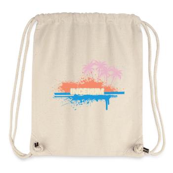Urlaub Incekum - Stanley/Stella recycelter Gym Bag - Naturweiß - Vorne