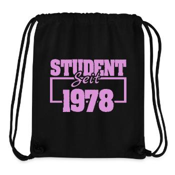 1978 1978 - Stanley/Stella Recycled Gym Bag - black - Front